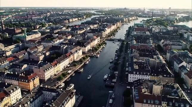 Stockholm Drone View | Waterfront Architecture & City Islands Aerial