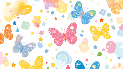 Seamless Pattern Design for Kids Leggings Ages 2-7 Fun Childrens Wear Fabric Print Playful Textile Design Vibrant Kid Apparel Surface Pattern Design

