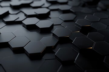 Abstract hexagonal grid pattern (1)