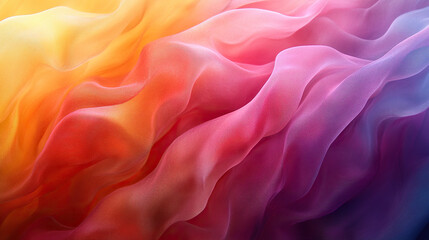 Fototapeta premium Abstract gradient with soft geometric shapes in warm tones, evoking harmony and tranquility