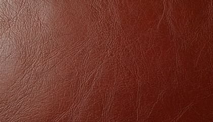 Leather brown color background texture. AI generated.