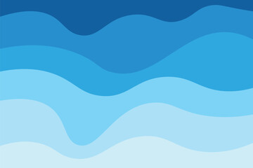 abstract blue wave background
