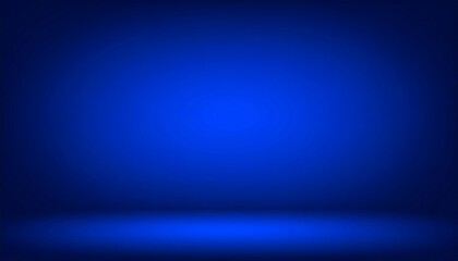 Royal blue gradient background for product mockups and photography studio use