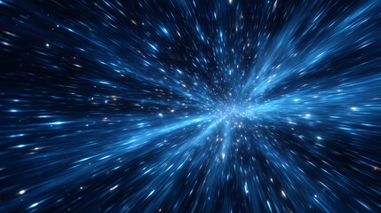 Exploring cosmic energy waves outer space digital art universe abstract