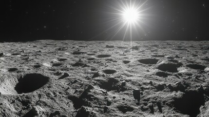  Apollo Program Moon Surface Photo