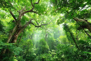 Lush green forest canopy (1)