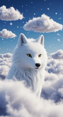 Naklejka premium Celestial Wanderer