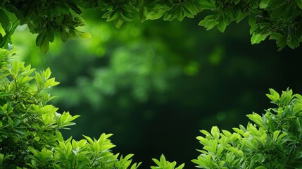 Fototapeta premium Tree development in a botanical garden, with a variety of species growing in harmony.