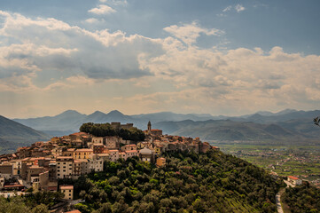 Monteroduni, Molise. Spectacular spring views