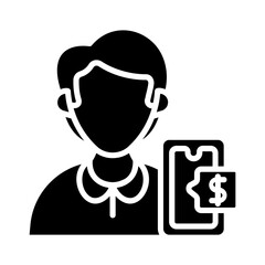 Digital Earning Icon