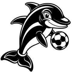 dolphin with ball