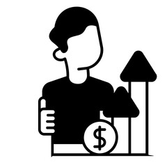 Income Boost Icon