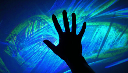 闇に潜む手、守る壁