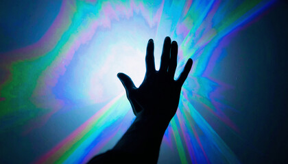 闇に潜む手、守る壁