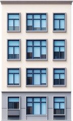 Fototapeta premium Modern Apartment Building Facade