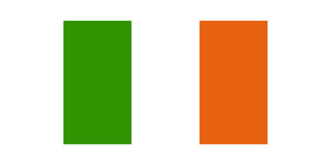 Ireland flag vector