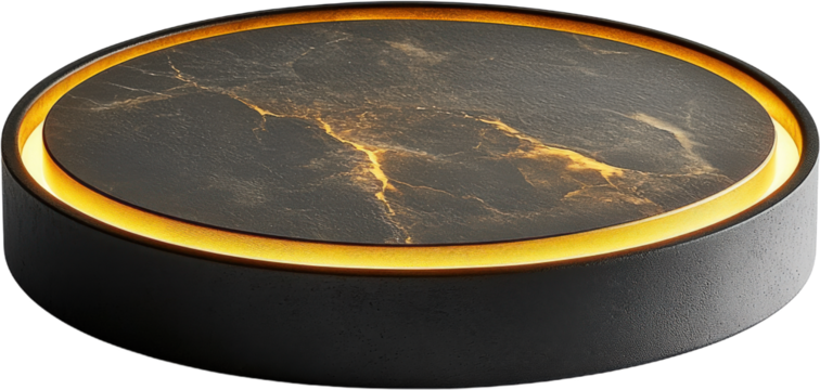 Modern Round Marble Ceiling Light