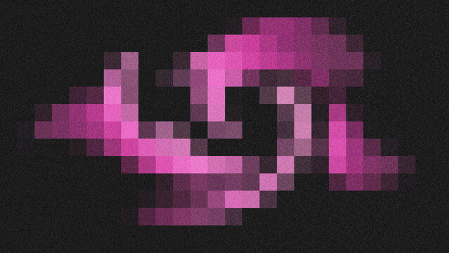 4K Digital pixel grainy gradient with a colorful soft noise effect. A unique blend of vintage vibes and lo-fi VHS Glitch Texture.
