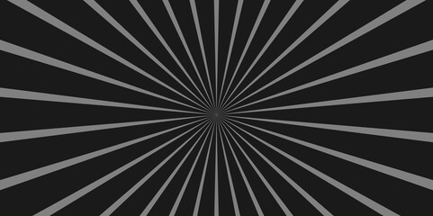 Vector Abstract black sun rays sunburst backdrop background. Vintage sun ray black and gray radial spiral sunrise, sunlight creative vector summer sunny.  abstract beam flare banner, cartoon .