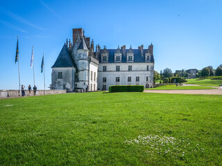 Château royal d'Amboise sur la Loire en France