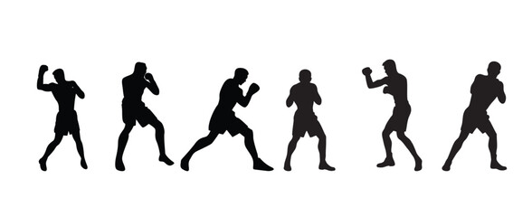 Boxing Silhouette Collection
