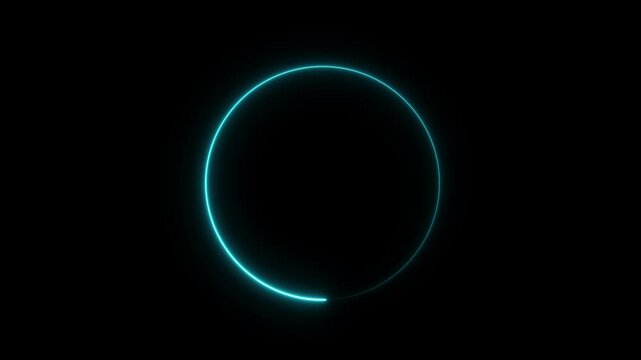 Loading Circle, Video. icons on slow internet and load gradient round eclipse.Loading,target, intro, alpha. Glowing flow circle background.