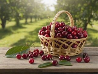 The red ripe cherries of 2025