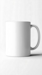 Obraz premium Blank White Coffee Mug, Studio Shot