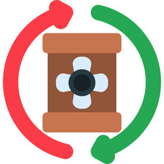 Toxic Waste Cleanup Icon