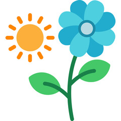 Spring Sunshine Icon