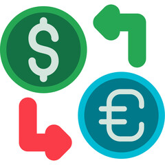Foreign Currency Exchange Icon