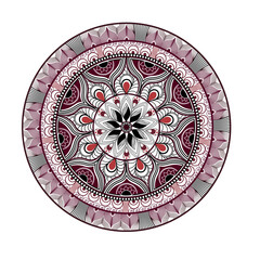 Ornate mandala design featuring 