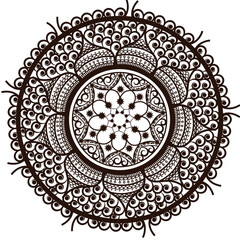 Ornate mandala design featuring 