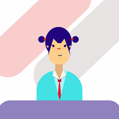 woman with blank sign