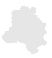 Fototapeta premium Gray Map of Delhi, India