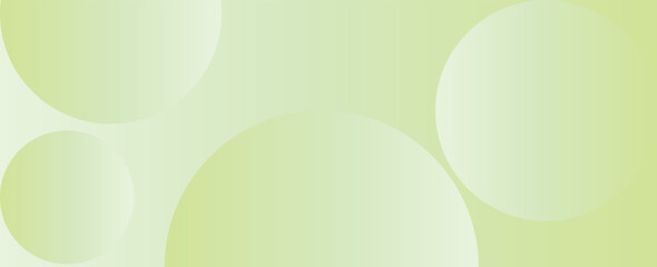 Minimalist banner background. Green gradations.Circle geometric background. Simple design. Vector. EPS 10