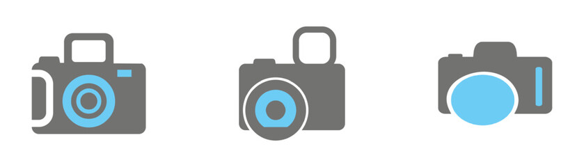 Photo and video camera icon vector. Photography symbol. Photographing sign. Vector illustration eps 10