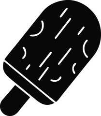 Popsicle icon, Ice cream vector illustration design	