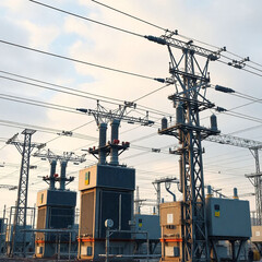 electric power station