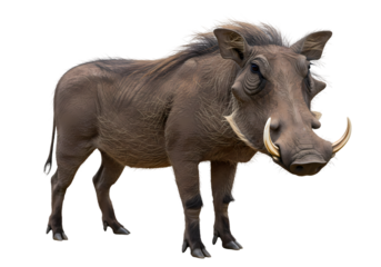 Discover the Majestic Warthog A Comprehensive Guide isolated on white background