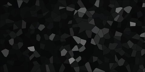 Fototapeta premium Abstract mosaic texture a dark black and gray geometric pattern design ideal as a modern background for various digital and print projects.