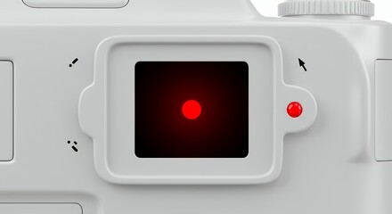 Digital camera focus point