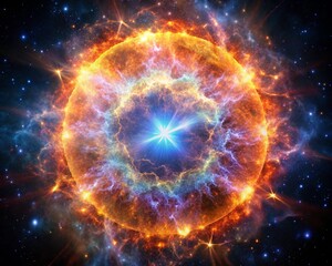 Fototapeta premium abstract space background