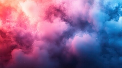 Fototapeta premium Abstract vibrant colorful cloudscape (5)