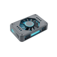 Obraz premium smartphone cooling fan in grey