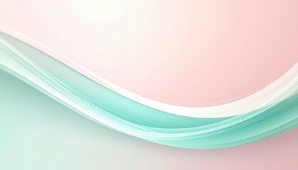 Obraz premium Fluid abstract background design digital art minimalist aesthetic soft colors high resolution artistic concept