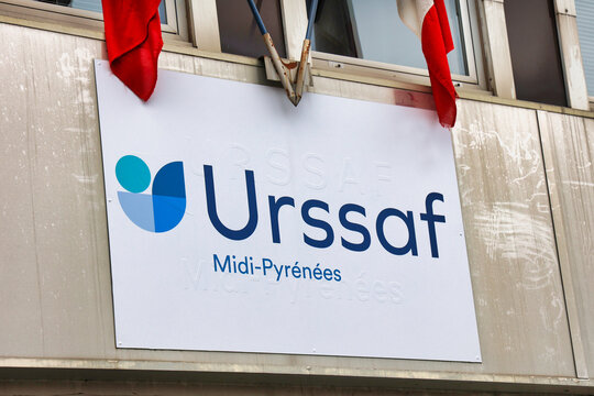 URSSAF Midi-Pyr&eacute;n&eacute;es enseigne