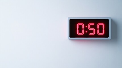 Digital clock displaying 050 (1)