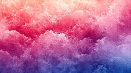 Fototapeta premium Colorful cloudy sky, vibrant hues