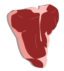 raw meat.Raw meat products. Fresh beef steaks,